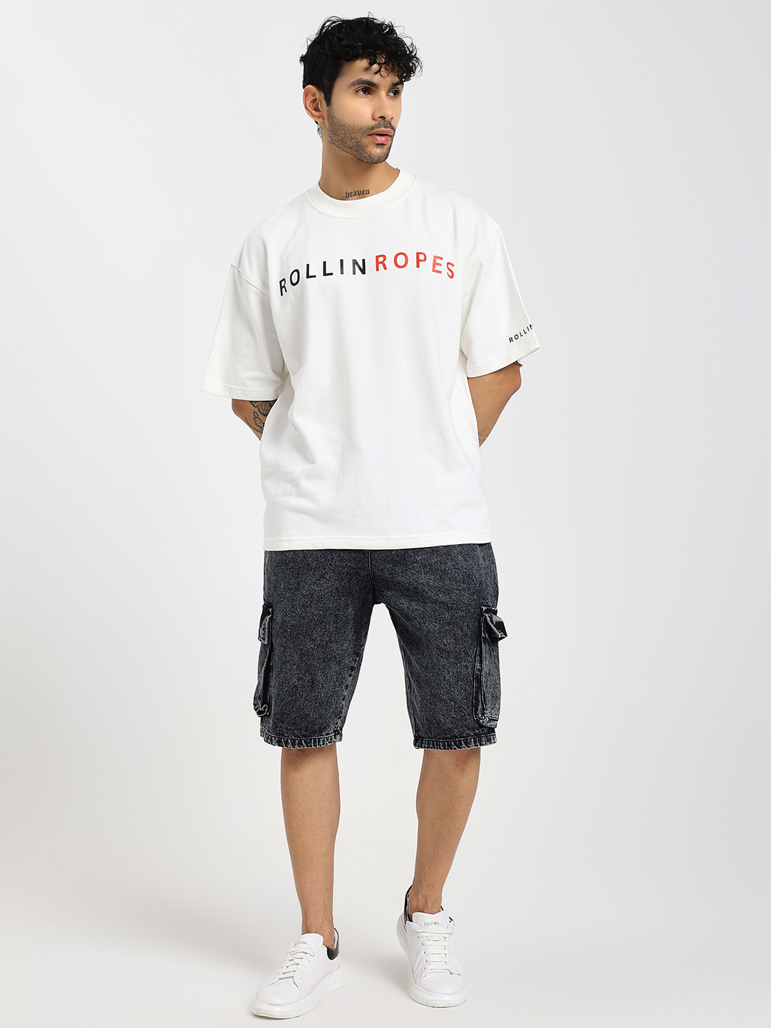 Japanese Tiger Beyond Your Limits Edition White Oversized Tshirt Stylish And Comfortable - Image 3