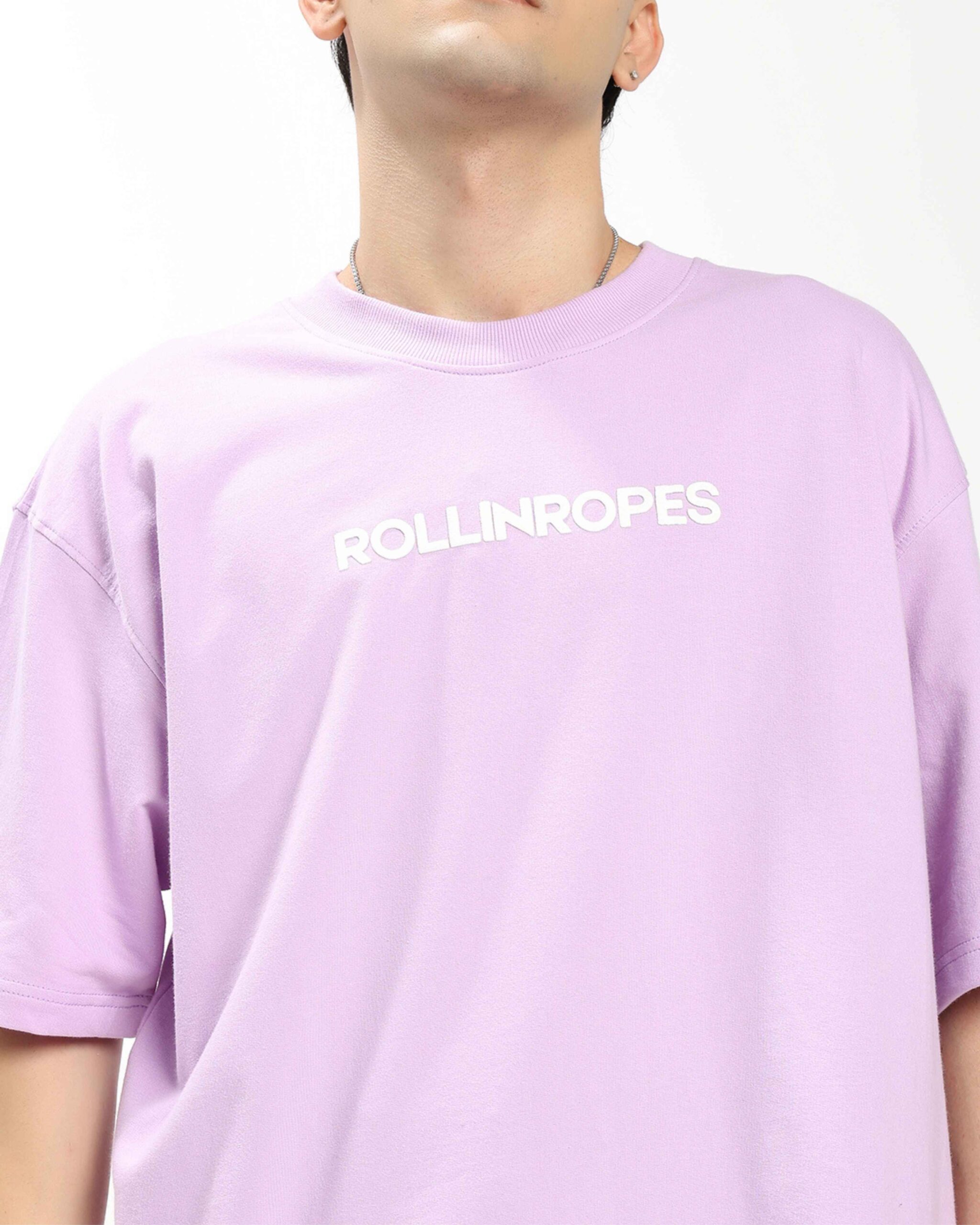 Lavender Oversized T-shirt Limits Edition - Image 2