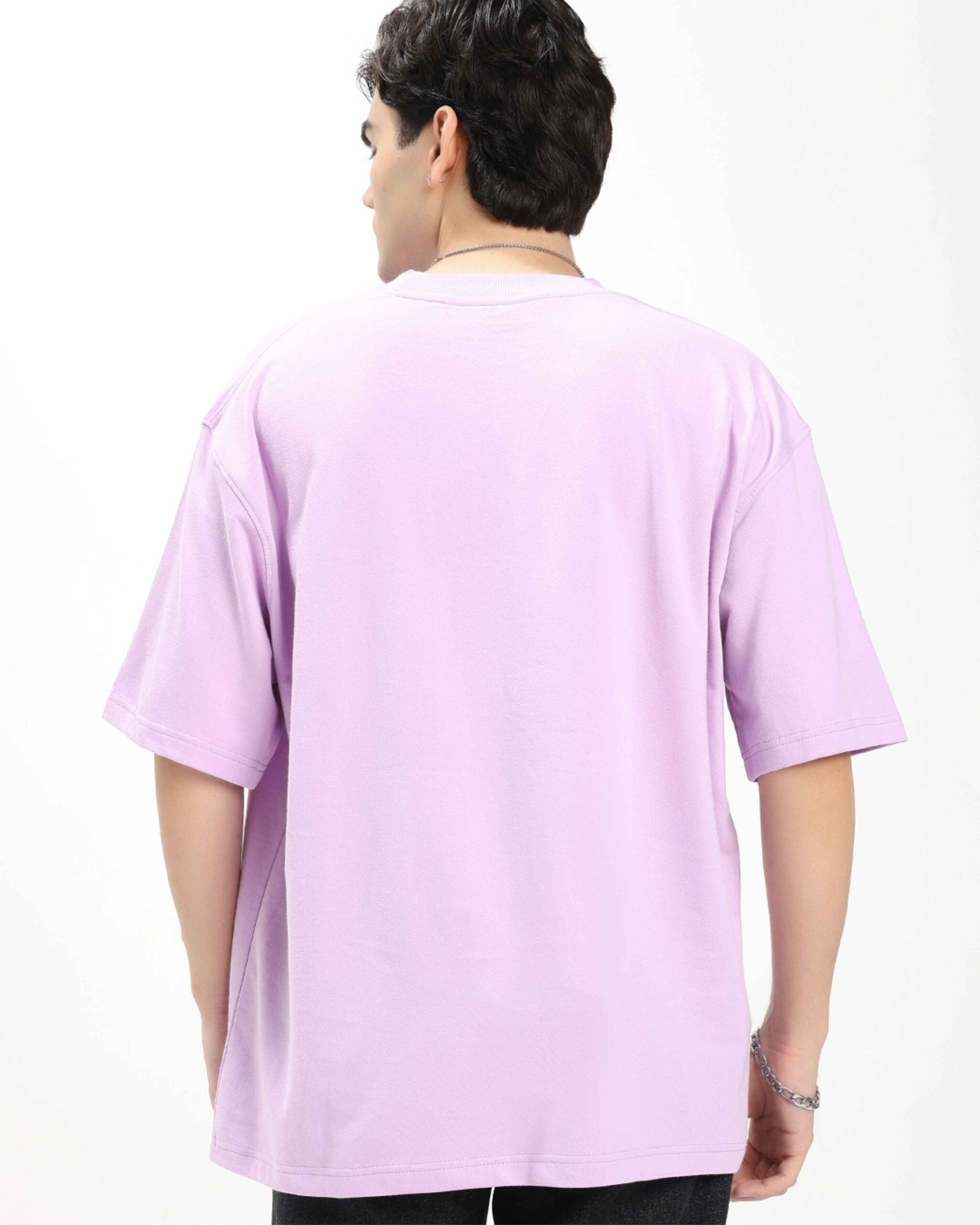 Lavender Oversized T-shirt Limits Edition - Image 3