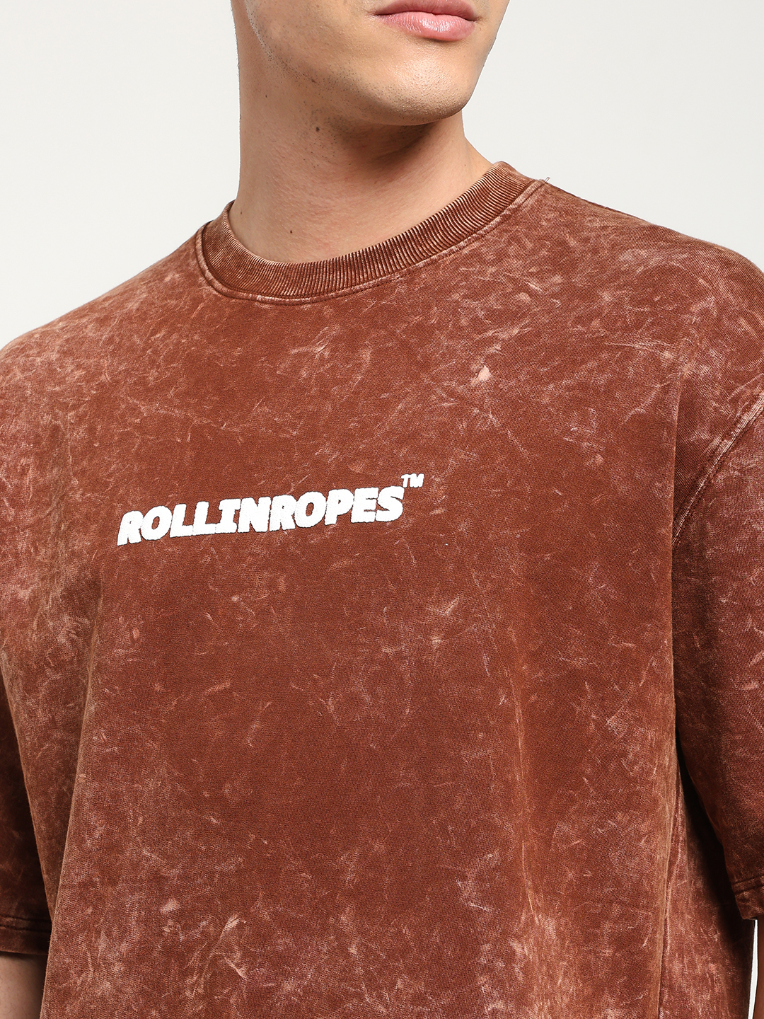 Chocolate Brown Oversized T-shirt Stylish And Comfortable - Image 5