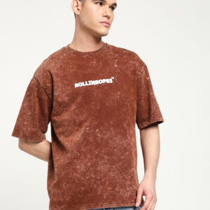 Chocolate Brown Oversized T-shirt Stylish And Comfortable